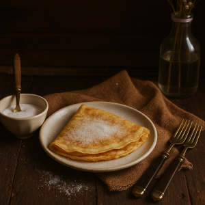 Crêpe au sucre
