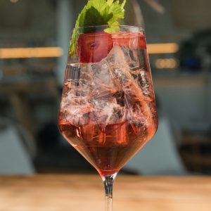 Mojito aux fruits rouges