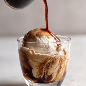 Affogato (Espresso et glace vanille)